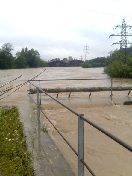 Hochwasser bei uns im bez. Melk - 