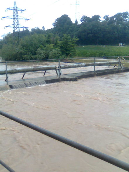 Hochwasser bei uns im bez. Melk - 