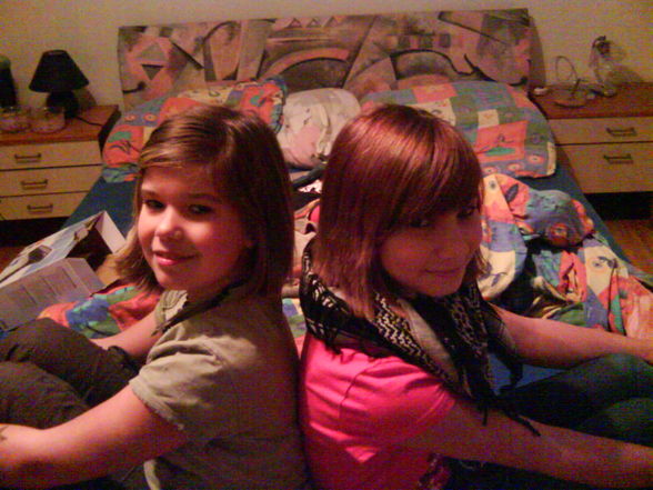 my cousine and my sister new - 