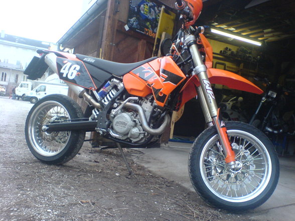 meine ktm 450 smr - 