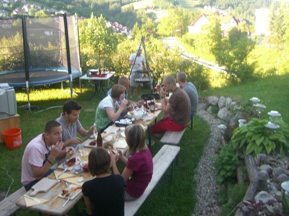 A kleine Grillparty beim Luki - 