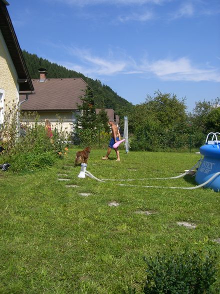 Poolparty beim Leo :-) - 