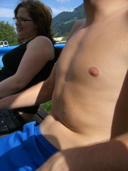 Poolparty beim Leo :-) - 