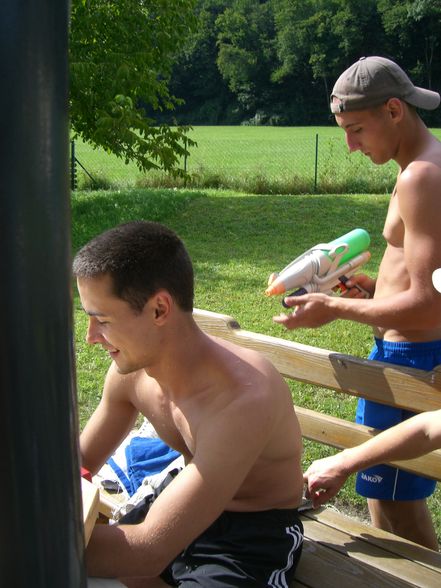 Poolparty beim Leo :-) - 