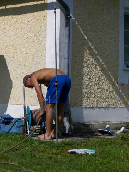 Poolparty beim Leo :-) - 