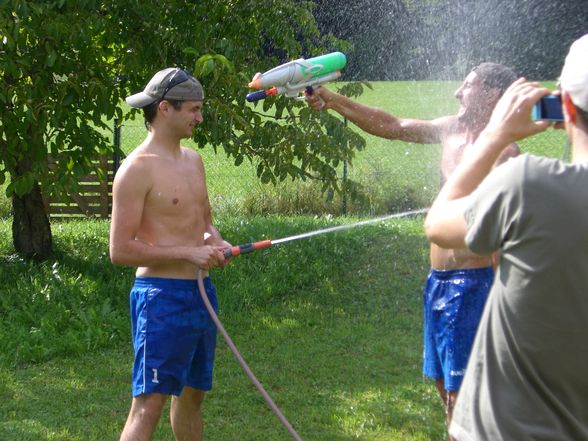 Poolparty beim Leo :-) - 