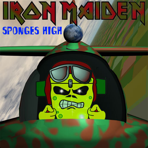 Iron Maiden Spongebob - 