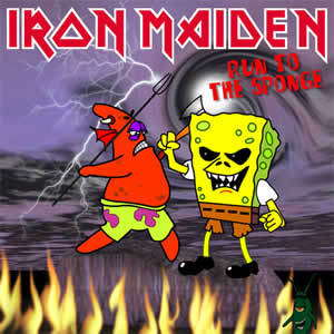 Iron Maiden Spongebob - 