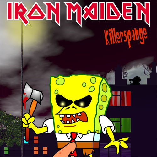 Iron Maiden Spongebob - 