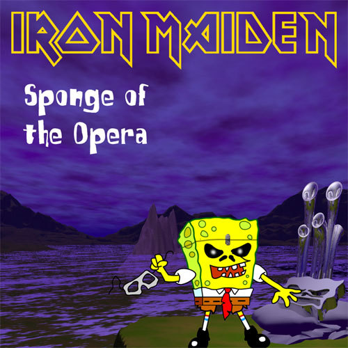 Iron Maiden Spongebob - 