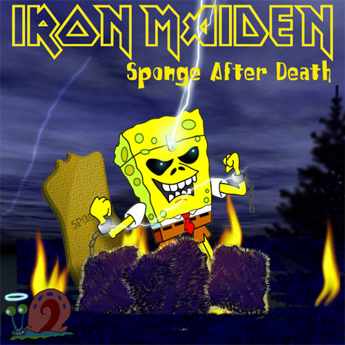 Iron Maiden Spongebob - 