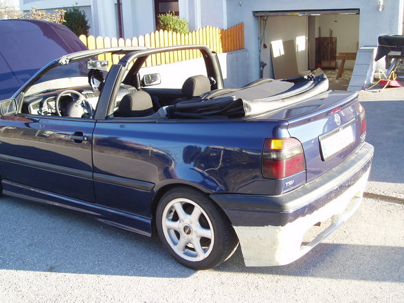 Umbau 3er Golf  Cabrio!! - 