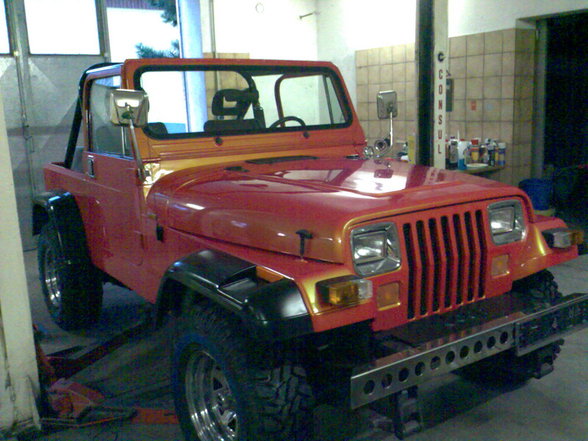 Jeep Wrangler YJ Aufbau - 