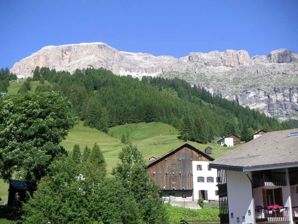 Urlaub Dolomiten - Radln im Juli 2008  - 