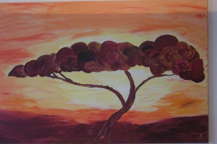 Acrylmalerei   - 