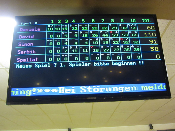 Jenny 11 Geburtstagsparty Bowling Center - 