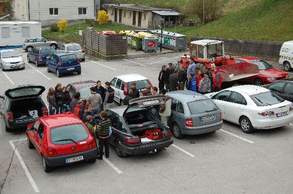 Müllsammelaktion der JVP Steinbach/Steyr - 