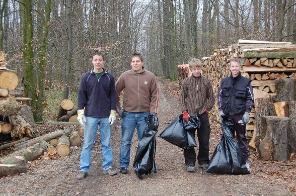 Müllsammelaktion der JVP Steinbach/Steyr - 