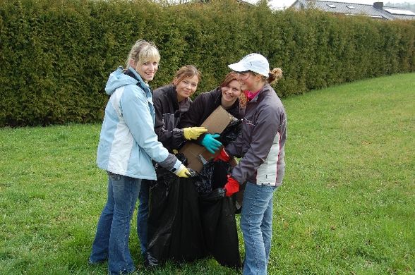 Müllsammelaktion der JVP Steinbach/Steyr - 
