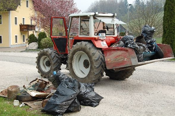 Müllsammelaktion der JVP Steinbach/Steyr - 