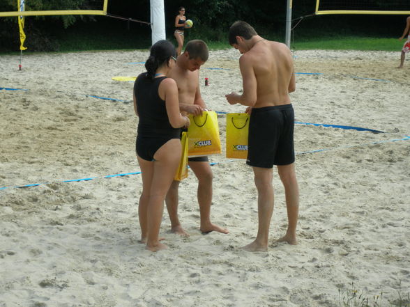 playing Volleyball - 