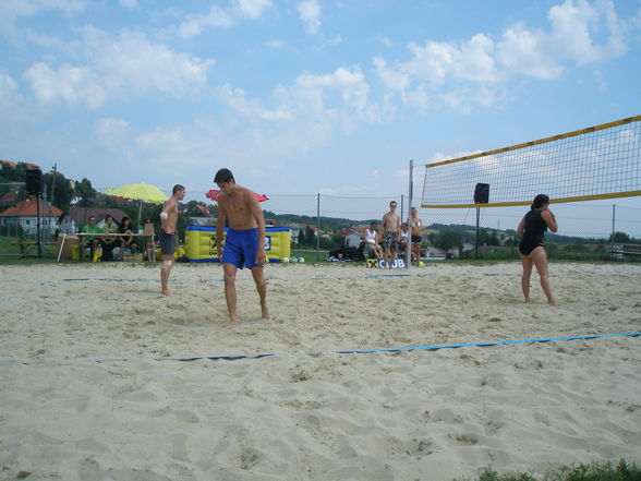 playing Volleyball - 