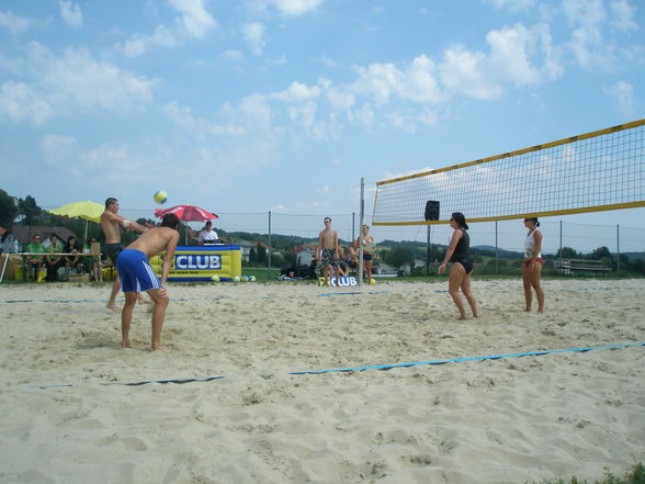 playing Volleyball - 