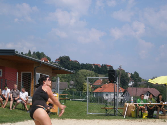 playing Volleyball - 