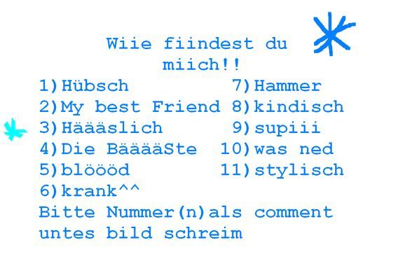 wie findest du mich (neu) - 