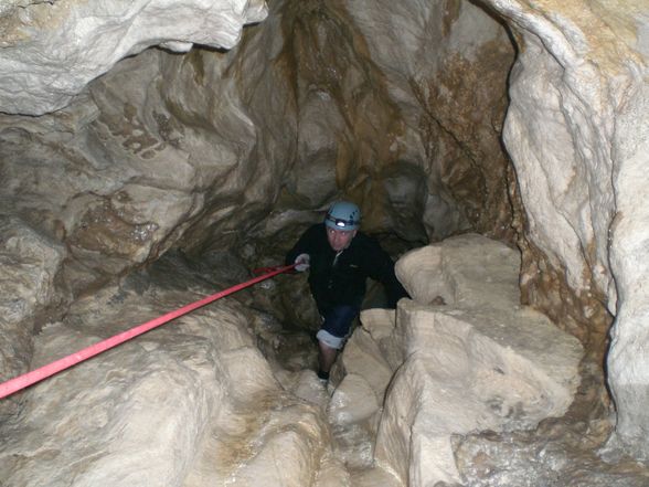 Höhlenklettern - 