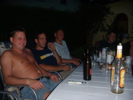 Grillen der Arbeiter - 