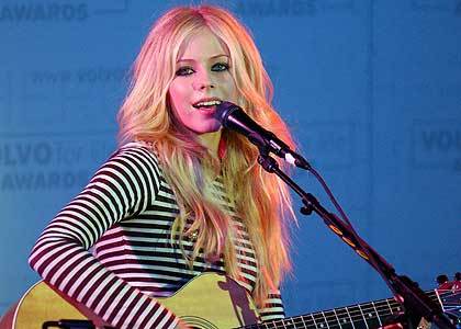 Avril Lavigne ist voll cool - 