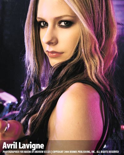 Avril Lavigne ist voll cool - 