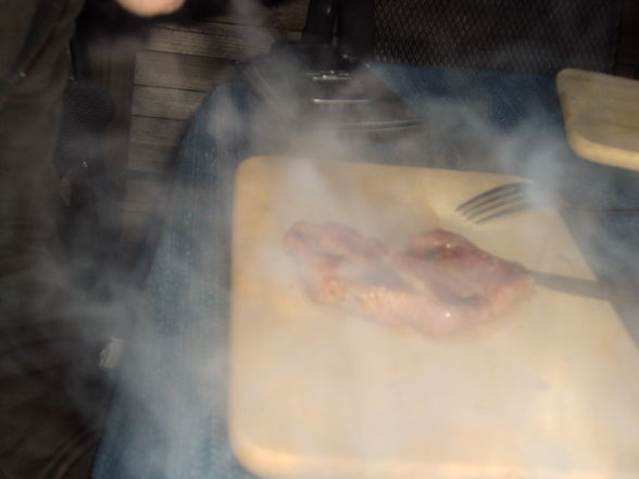 06.04.09 Grillen bei uns. - 