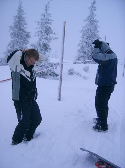 Skifahrn mit Holger u. Robert - 