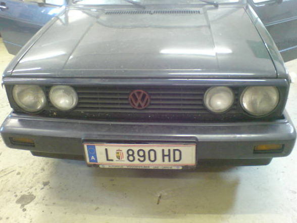 Mein Golf 1 Cabrio - 