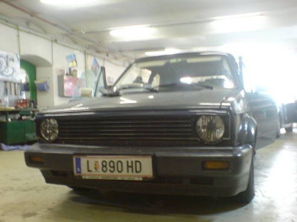 Mein Golf 1 Cabrio - 