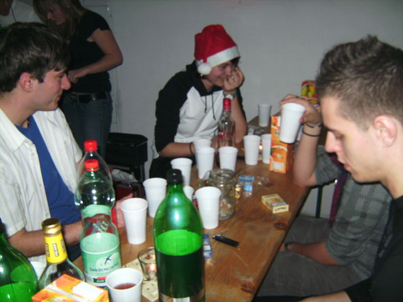 Weihnachtfeier mit Freunden - 