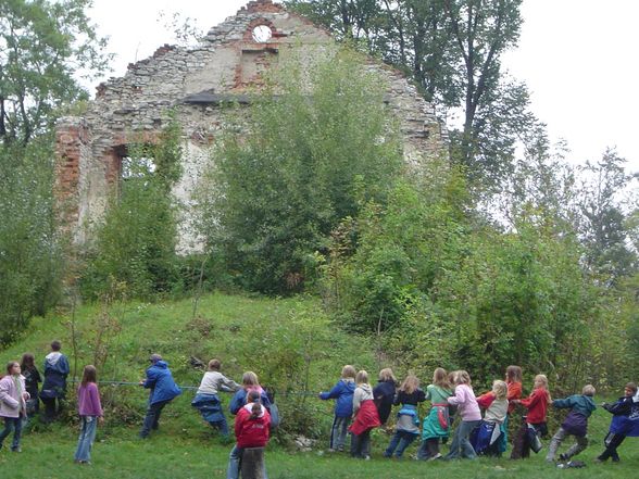 Reise auf a Burg in da 4.KLass - 