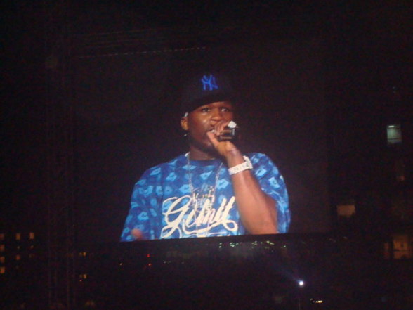 50 Cent @ Dubai & my twin on the phone - 