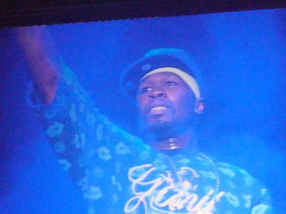 50 Cent @ Dubai & my twin on the phone - 