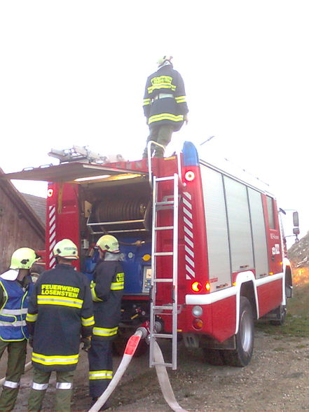 Feuerwehrübung Koglerhof 18.04.09 - 