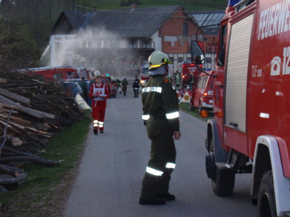 Feuerwehrübung Koglerhof 18.04.09 - 