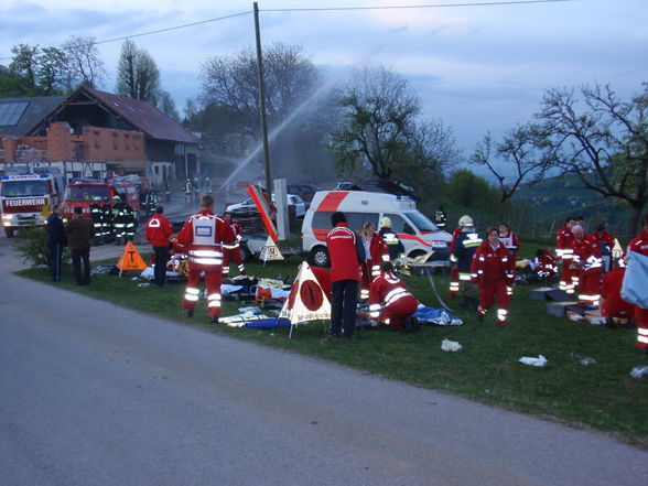 Feuerwehrübung Koglerhof 18.04.09 - 