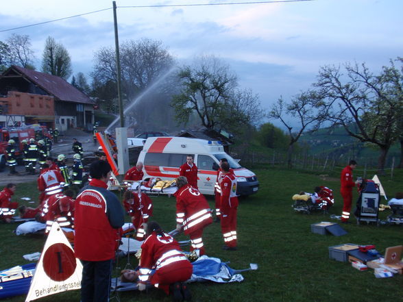 Feuerwehrübung Koglerhof 18.04.09 - 