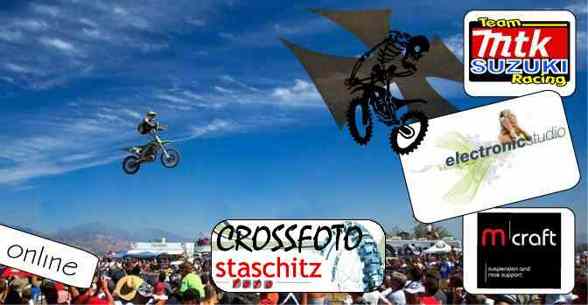 coole Motocrossbüda - 