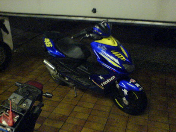 Gilera lackieren - 