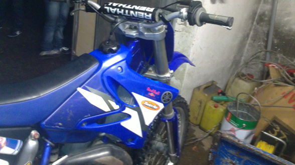 meine yamaha yz 125 lc - 