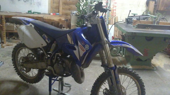 meine yamaha yz 125 lc - 