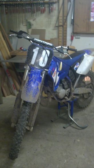 meine yamaha yz 125 lc - 